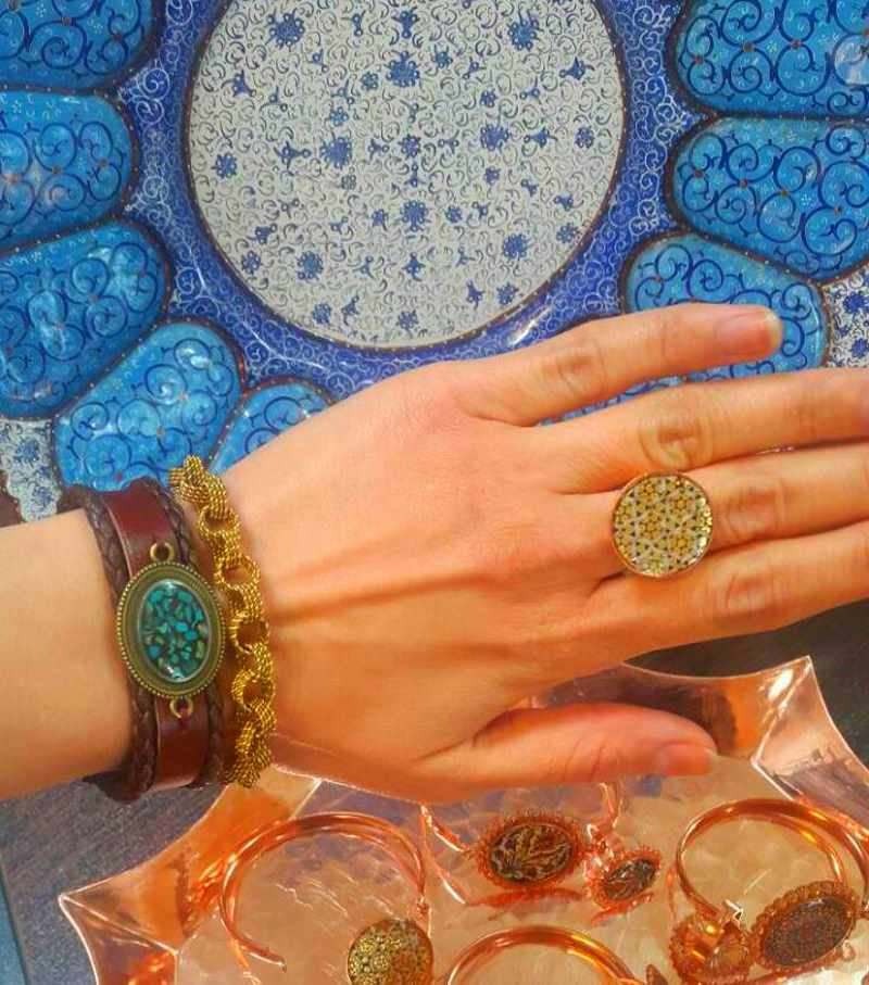 خرید دستبند مسی ساده و طرح دار زنانه و مردانه