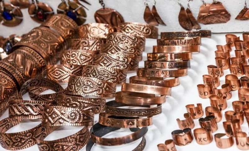لیست قیمت خرید عمده دستبند مسی
