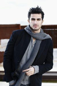 شال بافتنی مردانه