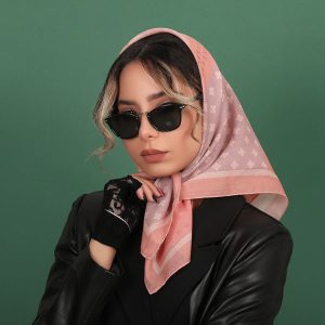 مینی روسری اسکارف از پترن های راه راه و گورخری