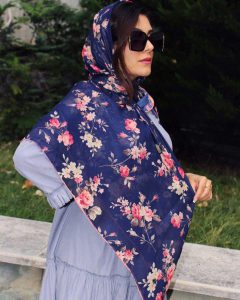 روسری حریر زنانه