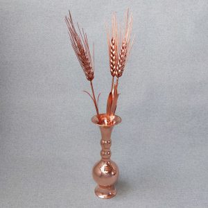 گلدان توپی و سنبل