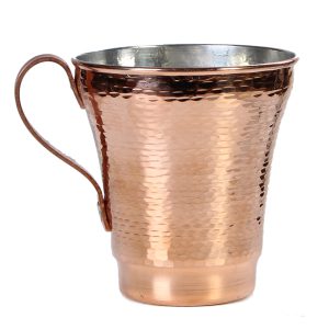 لیوان مسی چکشی