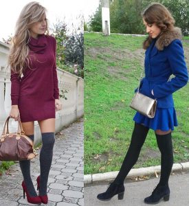 جوراب و کفش پاشنه بلند