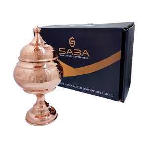 قندان مسی پایه دار کادویی