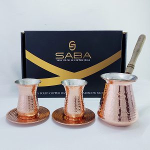 ست قهوه خوری مسی