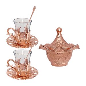 پک هدیه صنایع دستی شرکتی ظروف مسی با تخفیف