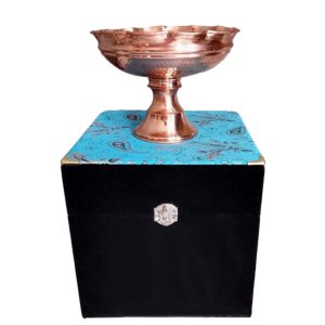 ظروف کادویی مسی همراه بسته بندی