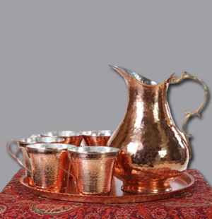 ظروف سرو نوشیدنی مسی