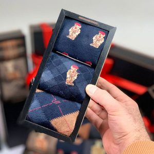 پک 3 تایی جوراب ساقدار مردانه پولو استایل