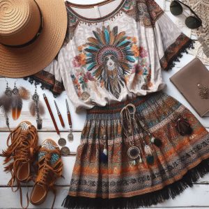 استایل بوهو تابستانه دخترانه