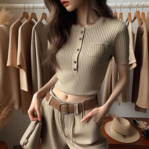 استنایل مونوکروم زنانه تابستانه