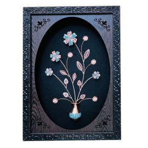 تابلو مس و فیروزه کوبی طرح جدید سایز 4