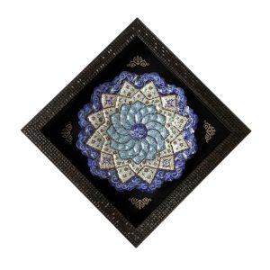 تابلو میناکاری طرح نقوش اسلیمی