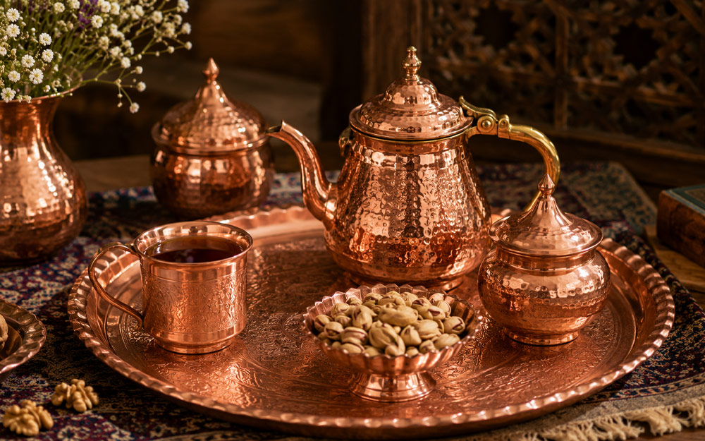 قیمت ظروف مسی زنجان