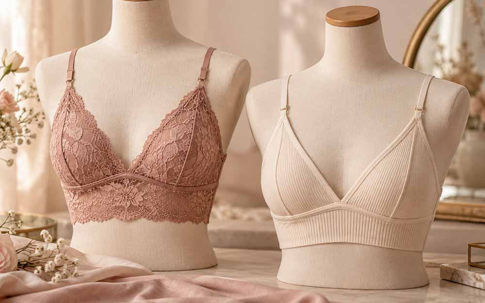 سوتین برلت (Bralette Bra) چیست و چه کاربردی دارد؟